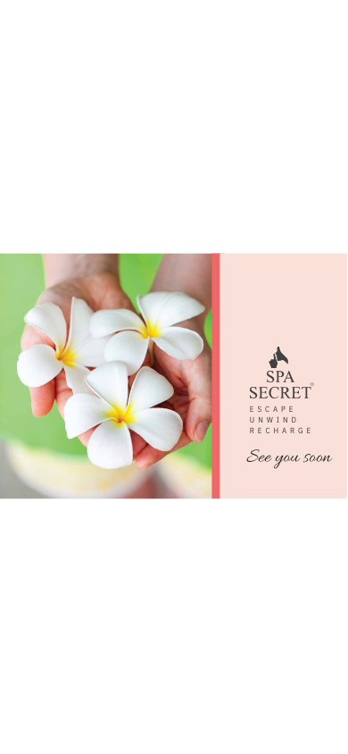 Spa Secret - Ayurveda Spa menu