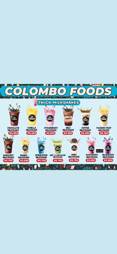 Colombo Foods menu
