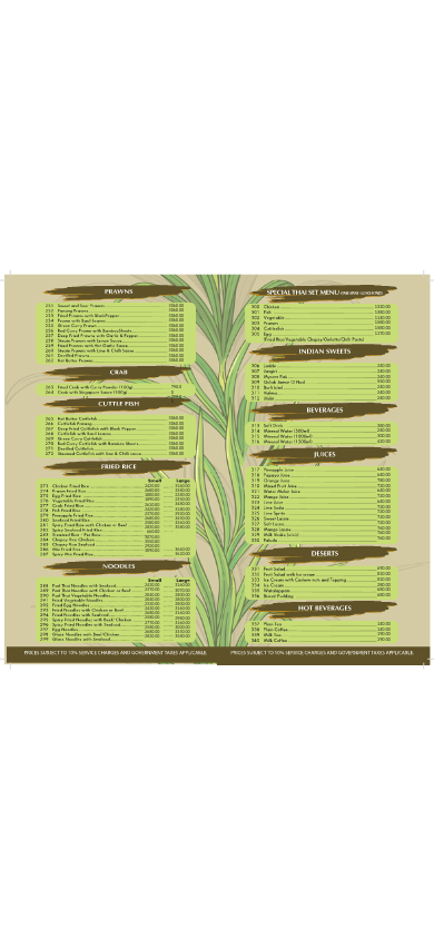 Lemongrass - Malabe menu