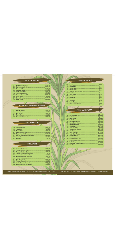 Lemongrass - Pelawatta menu