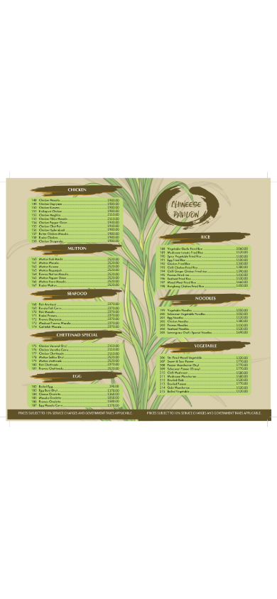 Lemongrass - Pelawatta menu