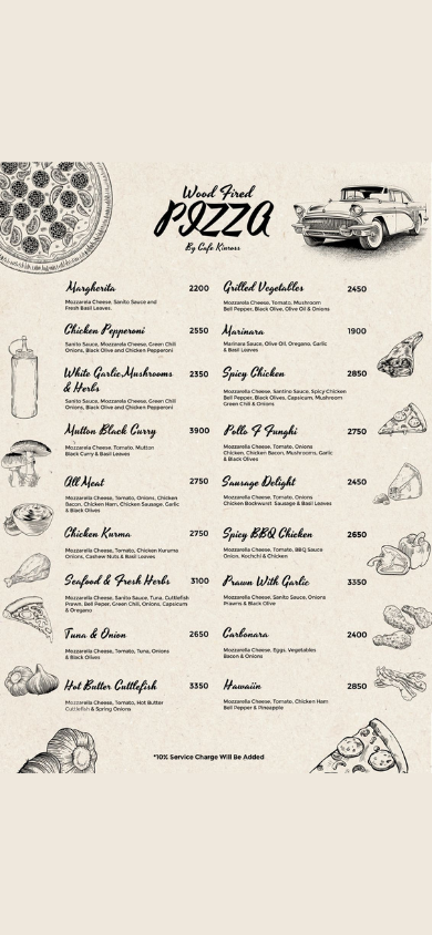 Cafe Kinross - Col 3 menu